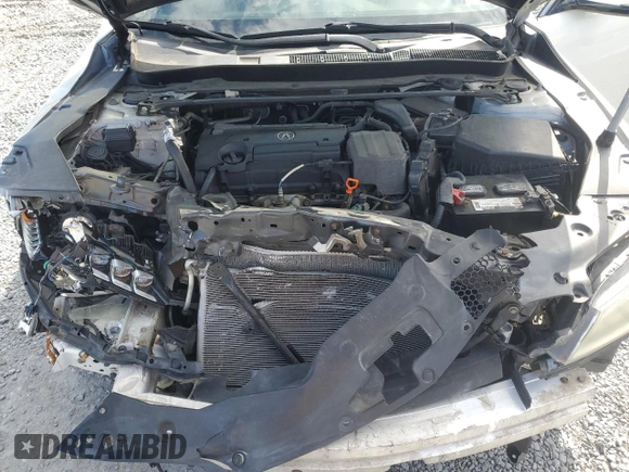 2017 Acura TLX with VIN 19UUB1F32HA005839, listed as a Copart auction lot 50498705 with 50,660 mi miles and Salvage title. Bid and sale history available at DreamBid. Image 11.