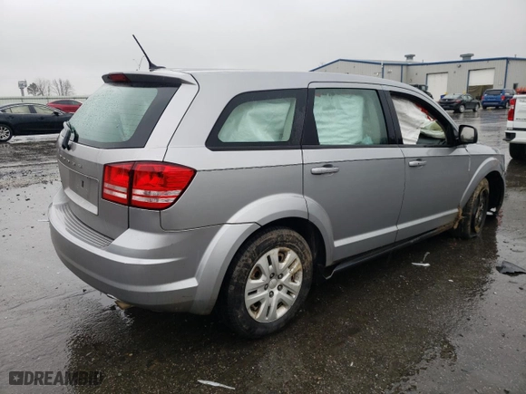2015 Dodge Journey American Value Pkg with VIN 3C4PDCAB5FT574397, listed as a Copart auction lot 42032415 with 118,111 mi miles and Salvage Title. Bid and sale history available at carsss.com. Image 3.