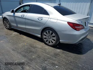 2018 Mercedes-Benz CLA 250 with VIN WDDSJ4EB2JN650465, listed as a Copart auction lot 53834294 with 97,609 mi miles and . Bid and sale history available at DreamBid. Image 2.