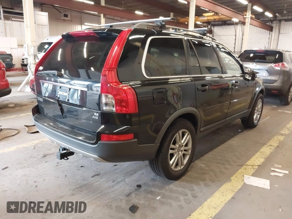 2009 Volvo XC90 I6 with VIN YV4CZ982991516343, listed as a IAAI auction lot 41789237 with 176,501 mi miles. Bid and sale history available at carsss.com. Image 4.