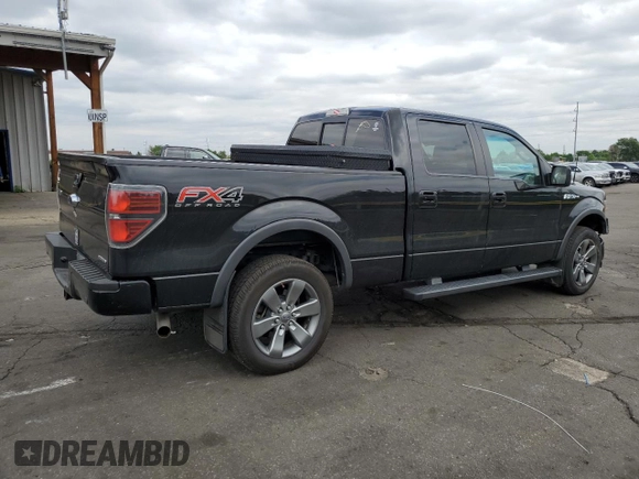 2014 Ford F-150 XL with VIN 1FTFW1EF1EFC21428, listed as a Copart auction lot 62192815 with 171,620 mi miles and Salvage title. Bid and sale history available at DreamBid. Image 3.