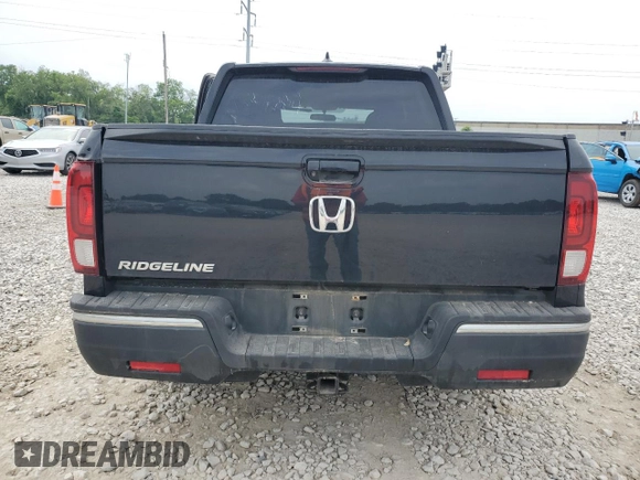 2019 Honda Ridgeline Sport with VIN 5FPYK2F19KB007811, listed as a Copart auction lot 60215205 with 189,323 mi miles and Salvage title. Bid and sale history available at DreamBid. Image 6.