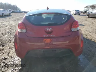 2017 Hyundai Veloster with VIN KMHTC6AD2HU322311, listed as a Copart auction lot 86637864 with 127,604 mi miles and Salvage Title. Bid and sale history available at carsss.com. Image 6.