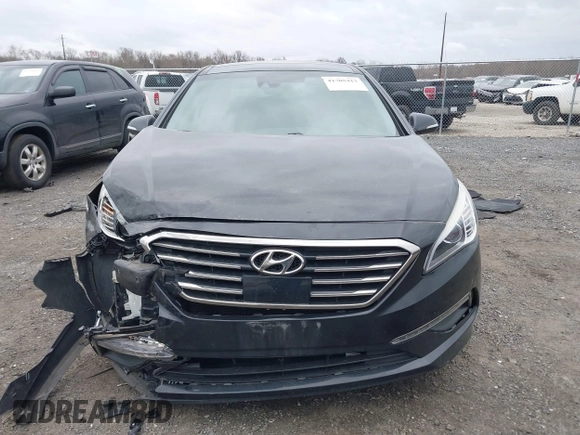 2015 Hyundai Sonata Limited with VIN 5NPE34AF3FH106073, listed as a IAAI auction lot 41705413 with 107,405 mi miles and . Bid and sale history available at carsss.com. Image 12.