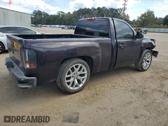 2008 Chevrolet Silverado 1500 Work Truck with VIN 1GCEC14C98Z199600, listed as a Copart auction lot 73742734 with 147,867 mi miles and Salvage Title. Bid and sale history available at carsss.com. Image 3.