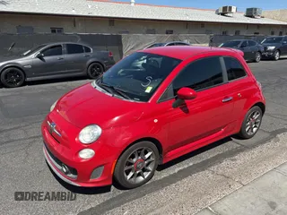 2012 FIAT 500 Abarth with VIN 3C3CFFFH2CT351872, listed as a Copart auction lot 57100835 with 147,399 mi miles and Clean title. Bid and sale history available at DreamBid. Image 2.