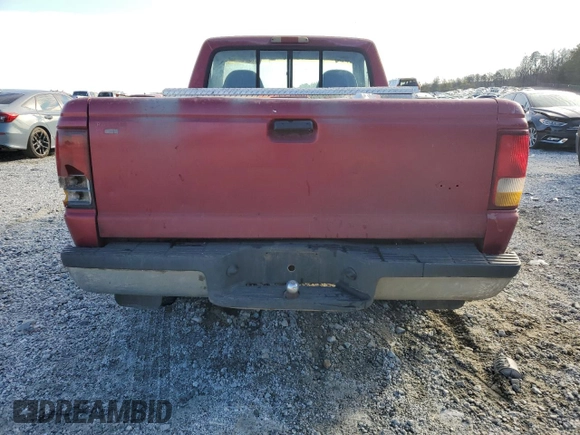 1993 Ford Ranger Splash with VIN 1FTCR10A8PTA95059, listed as a Copart auction lot 41577815 with 22,237 mi miles and Salvage title. Bid and sale history available at DreamBid. Image 6.