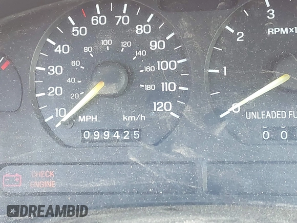 1994 Ford Mustang with VIN 1FALP4046RF166767, listed as a IAAI auction lot 41757303 with 99,425 mi miles. Bid and sale history available at carsss.com. Image 16.