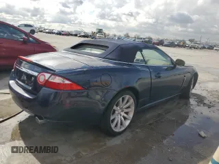 2007 Jaguar XK with VIN SAJDA44B175B00420, listed as a Copart auction lot 45976165 with 0 mi miles and Salvage Title. Bid and sale history available at carsss.com. Image 3.