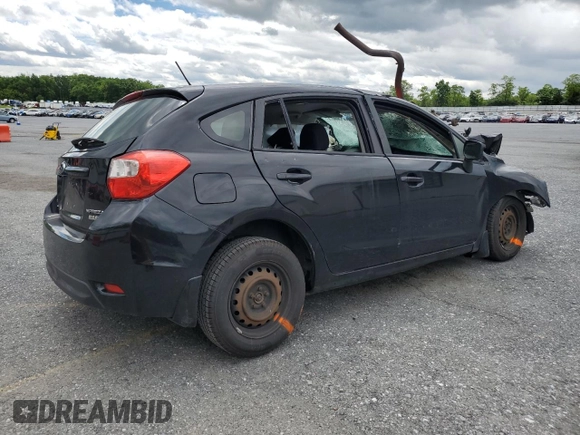 2015 Subaru Impreza 2.0i with VIN JF1GPAA65F8279822, listed as a Copart auction lot 58213405 with Not provided miles and Salvage title. Bid and sale history available at DreamBid. Image 3.