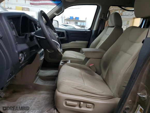 2011 Honda Ridgeline RTS with VIN 5FPYK1F46BB008015, listed as a Copart auction lot 47653875 with 157,547 mi miles and Salvage Title. Bid and sale history available at carsss.com. Image 7.