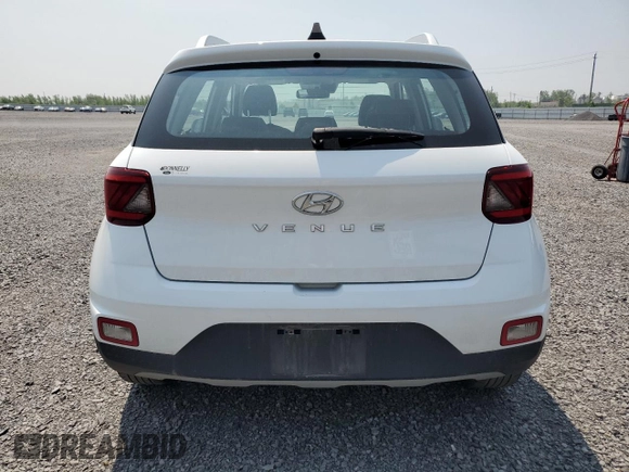 2022 Hyundai Venue SEL with VIN KMHRC8A37NU144551, listed as a Copart auction lot 59425515 with 66,640 mi miles and Salvage title. Bid and sale history available at DreamBid. Image 6.
