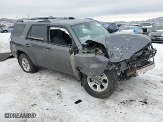 2020 Toyota 4Runner SR5 with VIN JTEBU5JR5L5793628, listed as a Copart auction lot 42212005 with 0 mi miles and Salvage Title. Bid and sale history available at carsss.com. Image 4.