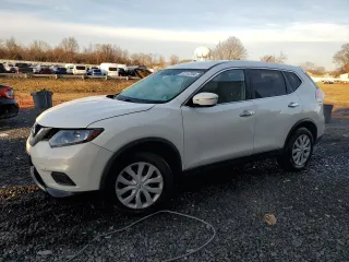 2014 Nissan Rogue S with VIN 5N1AT2MK8EC778857, listed as a Copart auction lot 82157204 with 156,098 mi miles and Salvage Title. Bid and sale history available at carsss.com. Image 1.
