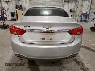2015 Chevrolet Impala LTZ with VIN 1G1165S38FU137737, listed as a Copart auction lot 52447995 with 104,999 mi miles and Salvage Title. Bid and sale history available at DreamBid. Image 6.
