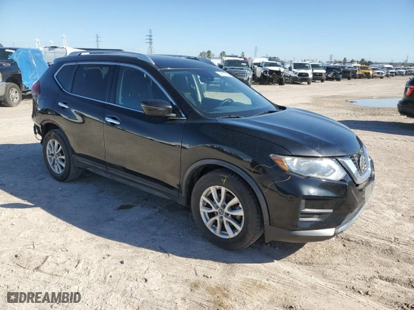 2019 Nissan Rogue SV with VIN KNMAT2MT3KP525012, listed as a Copart auction lot 48670955 with 78,954 mi miles and Salvage Title. Bid and sale history available at carsss.com. Image 4.