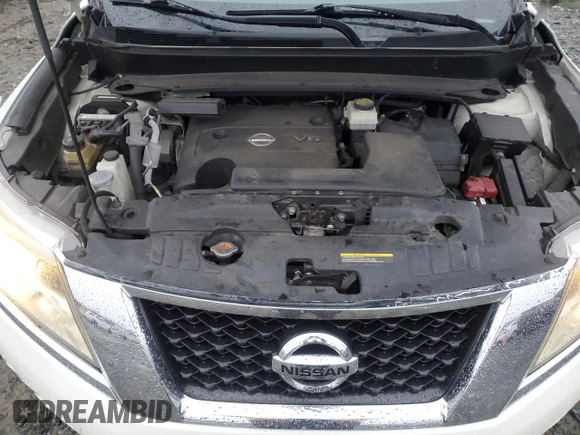 2015 Nissan Pathfinder SV with VIN 5N1AR2MM5FC623751, listed as a Copart auction lot 81736614 with 208,308 mi miles and Salvage title. Bid and sale history available at DreamBid. Image 13.