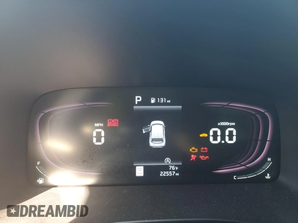 2023 Kia Soul LX with VIN KNDJ23AU0P7201545, listed as a Copart auction lot 51324555 with 22,557 mi miles and Non Repairable. Bid and sale history available at DreamBid. Image 9.