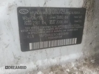 2016 Hyundai Elantra SE z VIN 5NPDH4AE6GH691849, wystawiony jako Copart lot #61223285 z przebiegiem 206 272 mil mil oraz Czysty tytuł • Clean title. Historia ofert i sprzedaży dostępna na DreamBid. Obrazek 12.