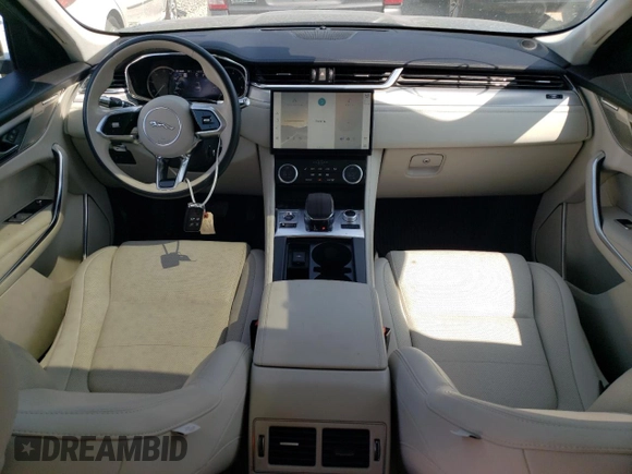 2022 Jaguar F-Pace S z VIN SADCJ2EX5NA698297, wystawiony jako Copart lot #58748925 z przebiegiem 46 525 mil mil oraz Szkoda całkowita • Salvage title. Historia ofert i sprzedaży dostępna na DreamBid. Obrazek 8.