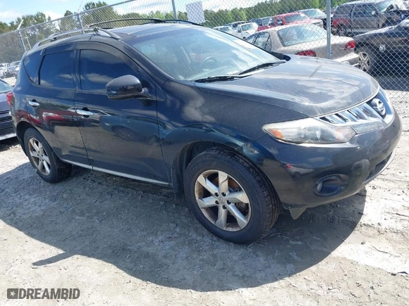2010 Nissan Murano S with VIN JN8AZ1MU6AW018311, listed as a IAAI auction lot 42025857 with 180,112 mi miles. Bid and sale history available at carsss.com. Image 1.