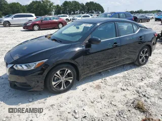 2021 Nissan Sentra SV z VIN 3N1AB8CV0MY274270, wystawiony jako Copart lot #61988725 z przebiegiem 15 506 mil mil oraz Szkoda całkowita • Salvage title. Historia ofert i sprzedaży dostępna na DreamBid. Obrazek 1.