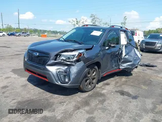 2021 Subaru Forester Sport with VIN JF2SKARC3MH513158, listed as a IAAI auction lot 41940734 with 51,585 mi miles. Bid and sale history available at carsss.com. Image 17.
