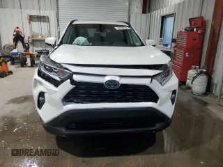 2021 Toyota RAV4 Hybrid LE with VIN 4T3B6RFV0MU050204, listed as a Copart auction lot 50768195 with 76,508 mi miles and Salvage Title. Bid and sale history available at carsss.com. Image 5.