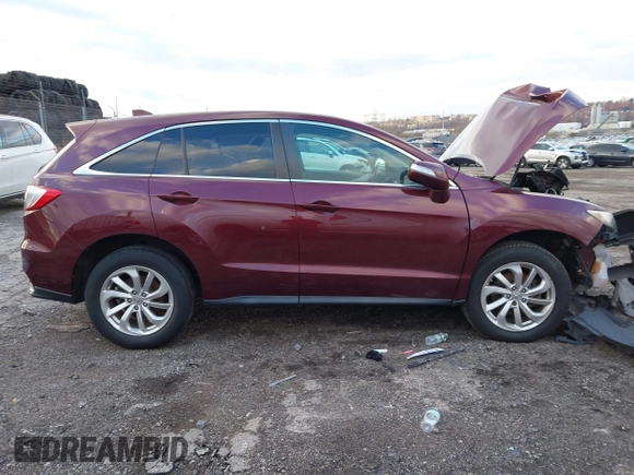 2017 Acura RDX w/Technology Pkg with VIN 5J8TB4H5XHL029032, listed as a IAAI auction lot 40982964 with 124,253 mi miles. Bid and sale history available at carsss.com. Image 12.