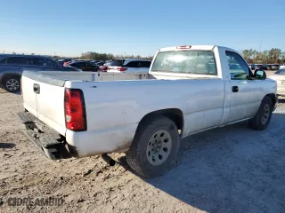 2005 Chevrolet Silverado 1500 Work Truck with VIN 1GCEC14X05Z152177, listed as a Copart auction lot 86987454 with 0 mi miles and Salvage Title. Bid and sale history available at carsss.com. Image 3.