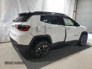 2023 Jeep Compass Limited with VIN 3C4NJDCN9PT569203, listed as a Copart auction lot 63039935 with Not provided miles and Salvage title. Bid and sale history available at DreamBid. Image 3.