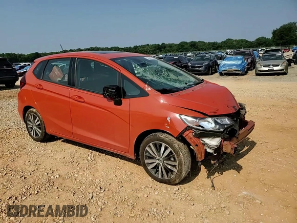 2018 Honda Fit EX with VIN 3HGGK5H89JM719103, listed as a Copart auction lot 59044255 with Not provided miles and Salvage title. Bid and sale history available at DreamBid. Image 14.