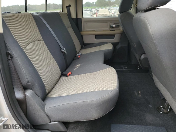 2010 Dodge Ram 1500 SLT with VIN 1D7RB1CP6AS132451, listed as a Copart auction lot 78466284 with 21,287 mi miles and Salvage Title. Bid and sale history available at carsss.com. Image 10.