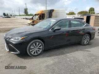 2019 Lexus ES with VIN 58ABZ1B18KU013430, listed as a Copart auction lot 50771105 with 25,937 mi miles and Salvage Title. Bid and sale history available at carsss.com. Image 1.