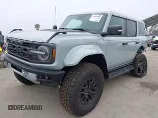 2024 Ford Bronco Raptor with VIN 1FMEE0RRXRLB33753, listed as a IAAI auction lot 42465984 with 1,702 mi miles and . Bid and sale history available at DreamBid. Image 19.