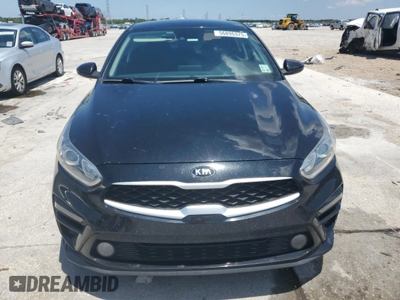 2021 Kia Forte LXS with VIN 3KPF24AD9ME269527, listed as a Copart auction lot 56896375 with 75,513 mi miles and Salvage title. Bid and sale history available at DreamBid. Image 5.