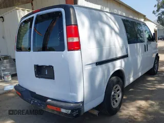 2012 Chevrolet Express Cargo with VIN 1GCSGAFXXC1182349, listed as a IAAI auction lot 42402644 with 204,411 mi miles and . Bid and sale history available at DreamBid. Image 4.