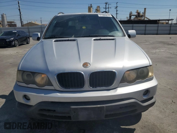 2002 BMW X5 3.0i with VIN 5UXFA53562LP41829, listed as a Copart auction lot 71306874 with 175,291 mi miles and Salvage Title. Bid and sale history available at carsss.com. Image 5.