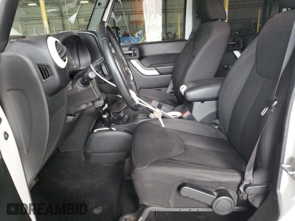 2018 Jeep Wrangler Unlimited Sport with VIN 1C4BJWDG2JL813744, listed as a Copart auction lot 50267575 with 78,302 mi miles and Salvage Title. Bid and sale history available at DreamBid. Image 7.