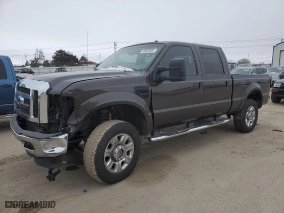 2008 Ford Super Duty F-250 SRW XL with VIN 1FTSW21R18ED14173, listed as a Copart auction lot 45029905 with 194,930 mi miles and Salvage Title. Bid and sale history available at carsss.com. Image 1.