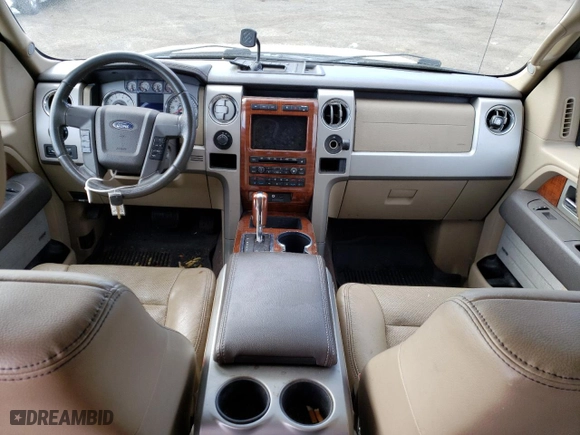 2010 Ford F-150 XL with VIN 1FTFW1EV6AFC36122, listed as a Copart auction lot 89002325 with 158,126 mi miles and Salvage Title. Bid and sale history available at carsss.com. Image 8.