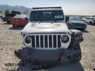 2020 Jeep Wrangler Unlimited Rubicon z VIN 1C4HJXFG8LW270561, wystawiony jako Copart lot #59327255 z przebiegiem Nie podano mil oraz Szkoda całkowita • Salvage title. Historia ofert i sprzedaży dostępna na DreamBid. Obrazek 5.