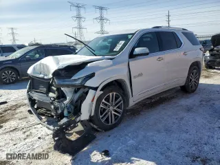 2023 Chevrolet Traverse High Country with VIN 1GNEVNKW7PJ319431, listed as a Copart auction lot 42181505 with 0 mi miles and Salvage Title. Bid and sale history available at carsss.com. Image 1.
