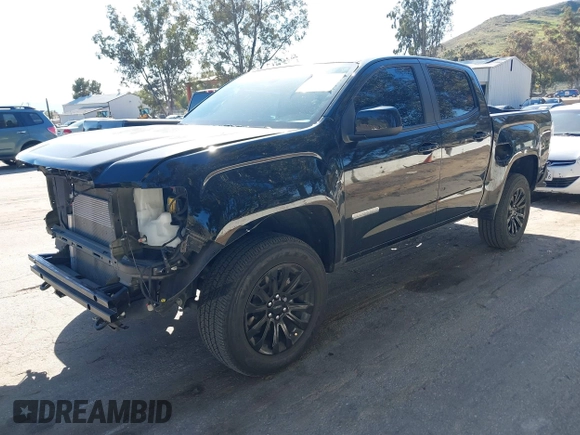 2022 GMC Canyon 2WD Elevation with VIN 1GTG5CEN8N1257673, listed as a IAAI auction lot 41837982 with 33,830 mi miles. Bid and sale history available at carsss.com. Image 22.