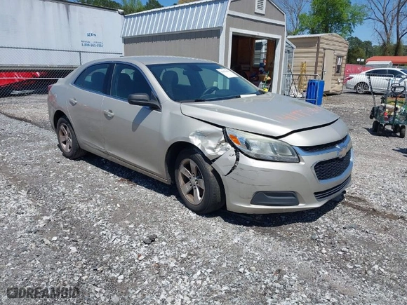 2015 Chevrolet Malibu LS with VIN 1G11B5SL2FF234349, listed as a IAAI auction lot 41995360 with 181,940 mi miles. Bid and sale history available at carsss.com. Image 1.