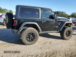 2020 Jeep Wrangler Rubicon z VIN 1C4HJXCGXLW239607, wystawiony jako Copart lot #81959434 z przebiegiem Nie podano mil oraz Szkoda całkowita • Salvage title. Historia ofert i sprzedaży dostępna na DreamBid. Obrazek 3.