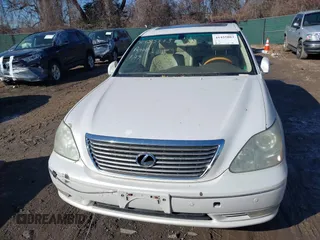 2005 Lexus LS 430 z VIN JTHBN36F855003387, wystawiony jako IAAI lot #41455883 z przebiegiem 279 683 mil mil oraz . Historia ofert i sprzedaży dostępna na DreamBid. Obrazek 12.