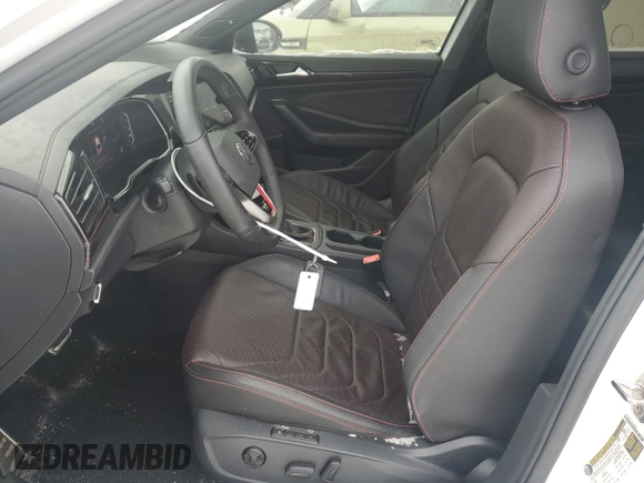 2024 Volkswagen Jetta GLI Autobahn with VIN 3VW2T7BU5RM033107, listed as a Copart auction lot 45463305 with 27,698 mi miles and Salvage Title. Bid and sale history available at DreamBid. Image 7.