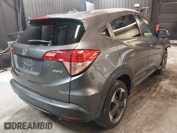 2018 Honda HR-V EX-L Navi with VIN 3CZRU6H70JM730208, listed as a IAAI auction lot 41855320 with 139,004 mi miles. Bid and sale history available at carsss.com. Image 4.