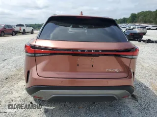 2024 Lexus RX 450h+ Luxury with VIN JTJCJMGA2R2012259, listed as a Copart auction lot 55716775 with 23,943 mi miles and Salvage title. Bid and sale history available at DreamBid. Image 6.